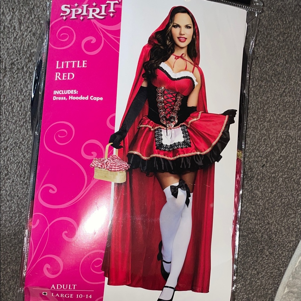 Spirit Little Red Riding Costume with Hood